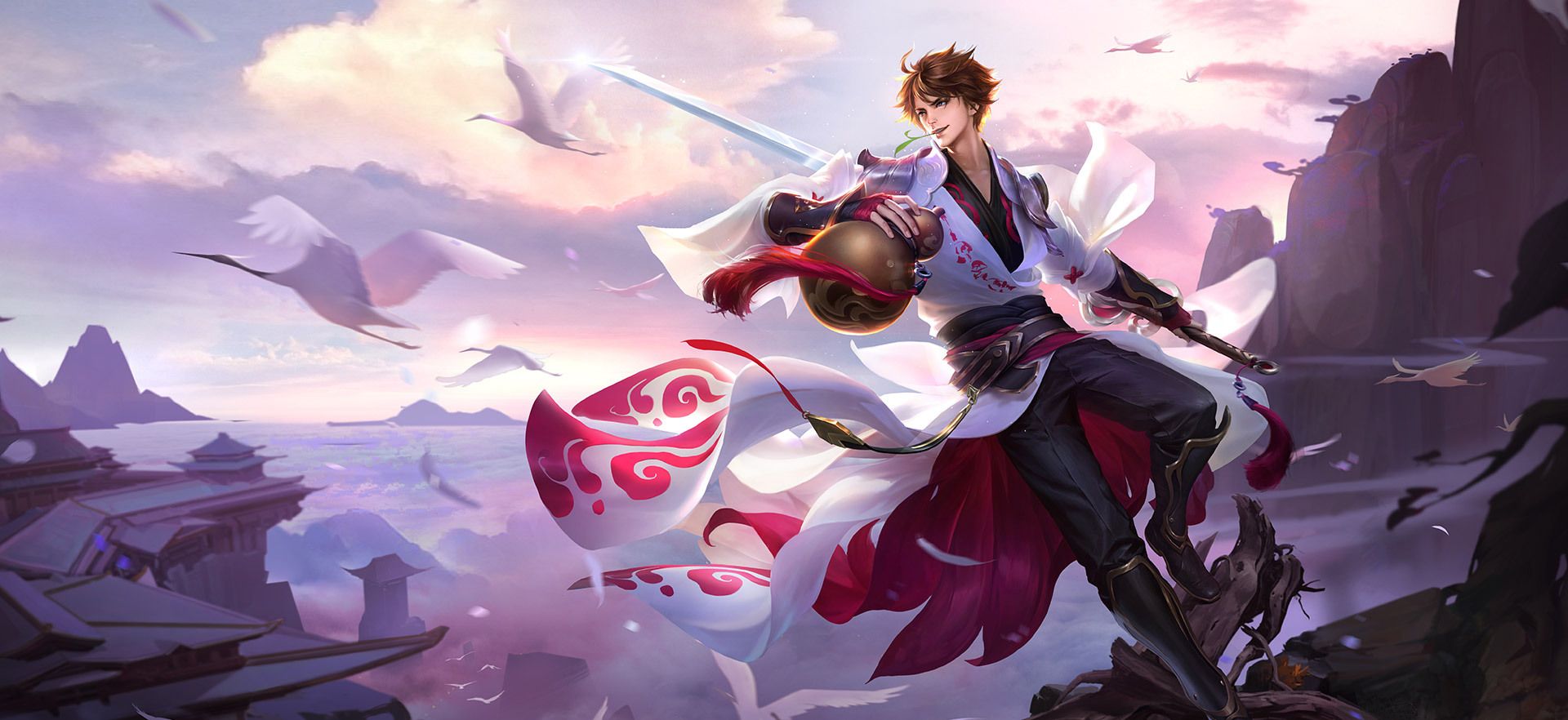 1920x882 Li Bai（A character in the mobile game Honor of Kings.）_Baiduwiki