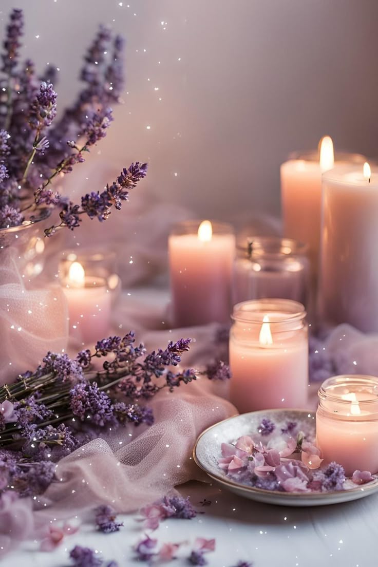736x1104 Lavender Dreams & Candlelit Whispers