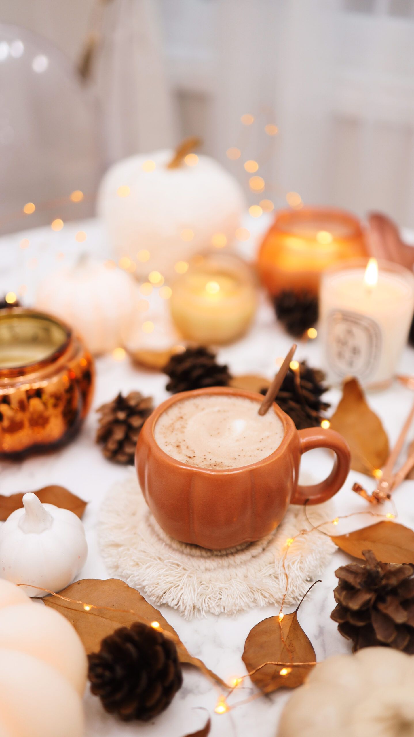 1438x2560 Cozy & Neutral Fall Home Decor Ideas
