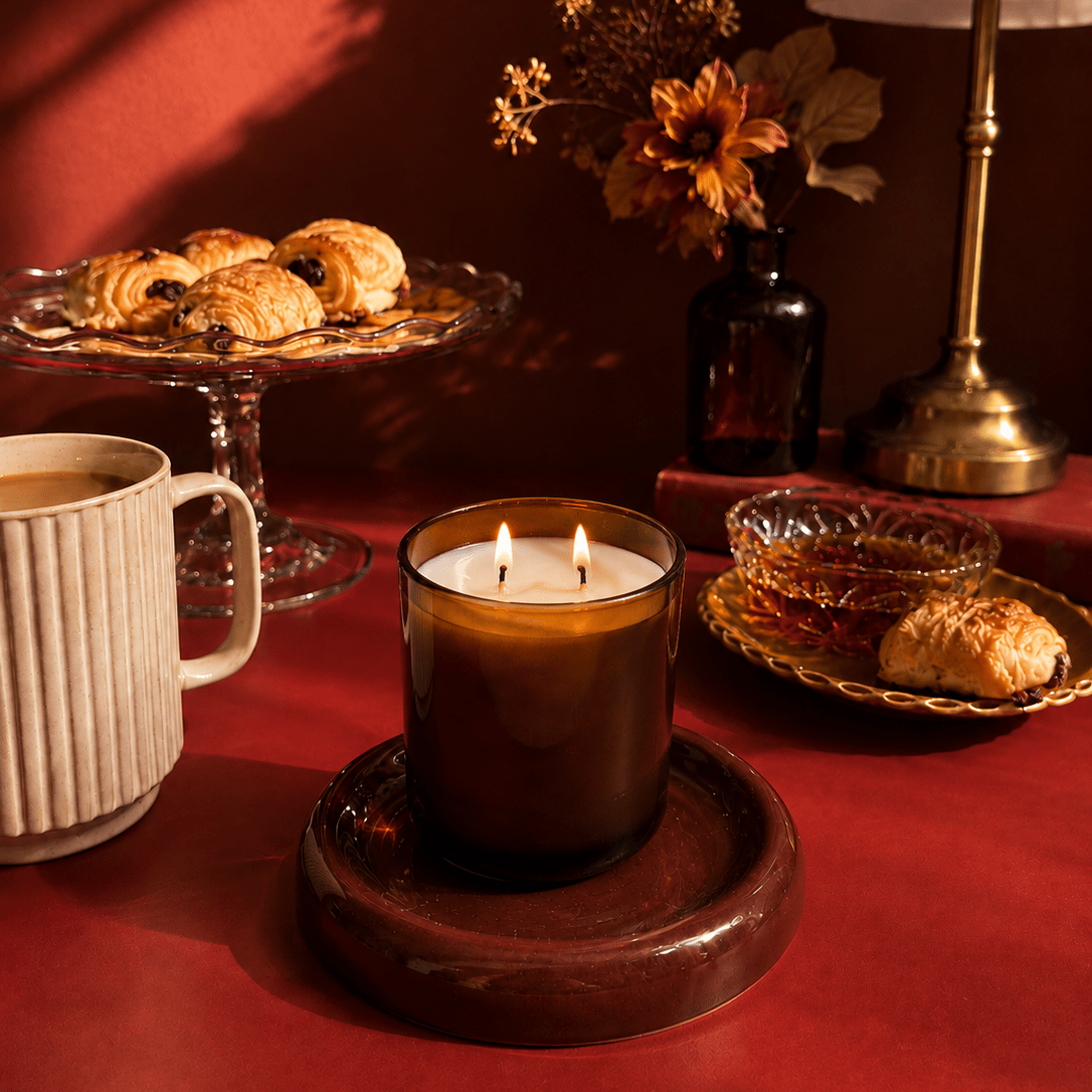 1086x1086 Worthy Candle: Saffron & Tobacco