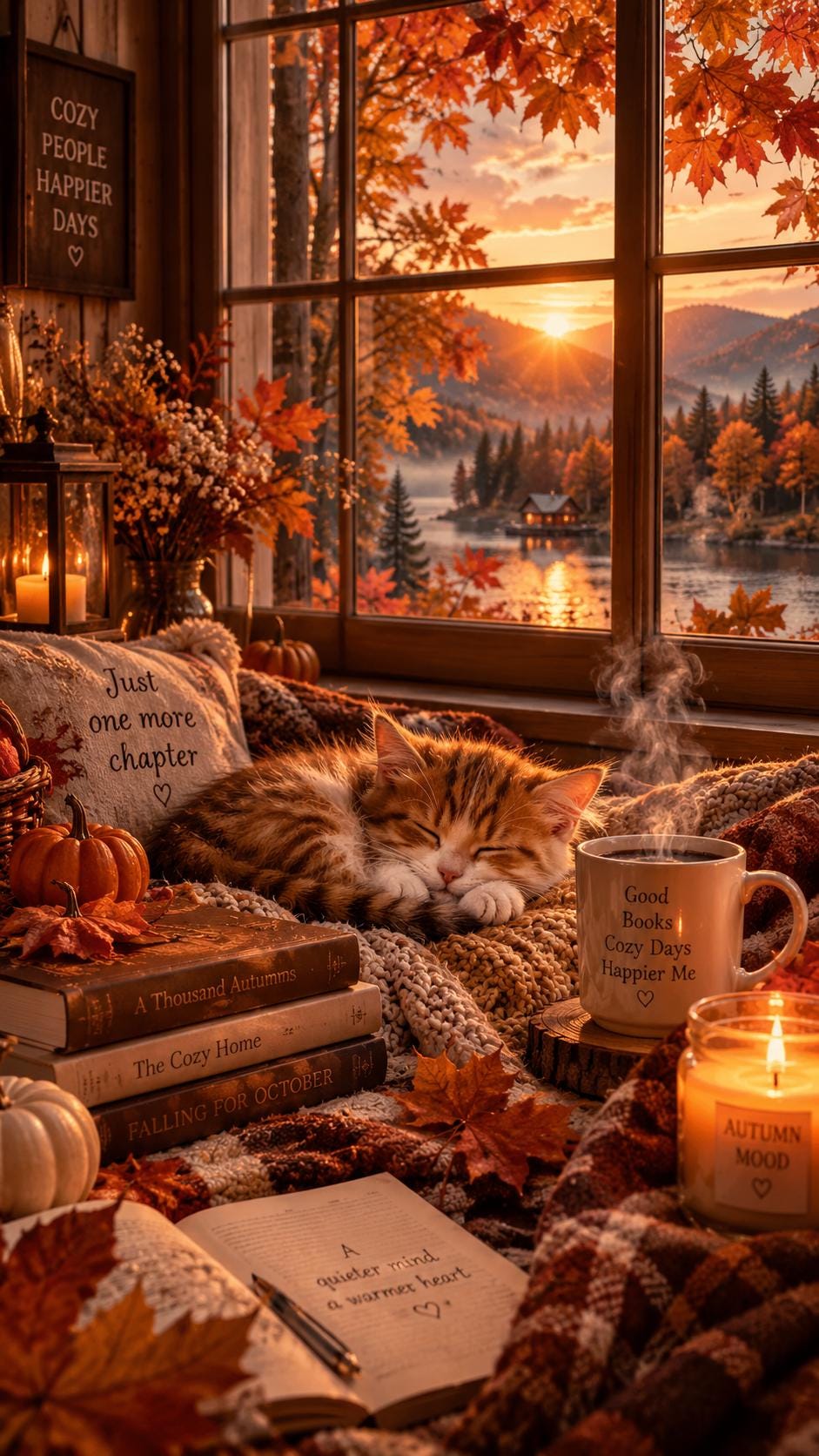 941x1672 Warm and Cozy Wallpaper