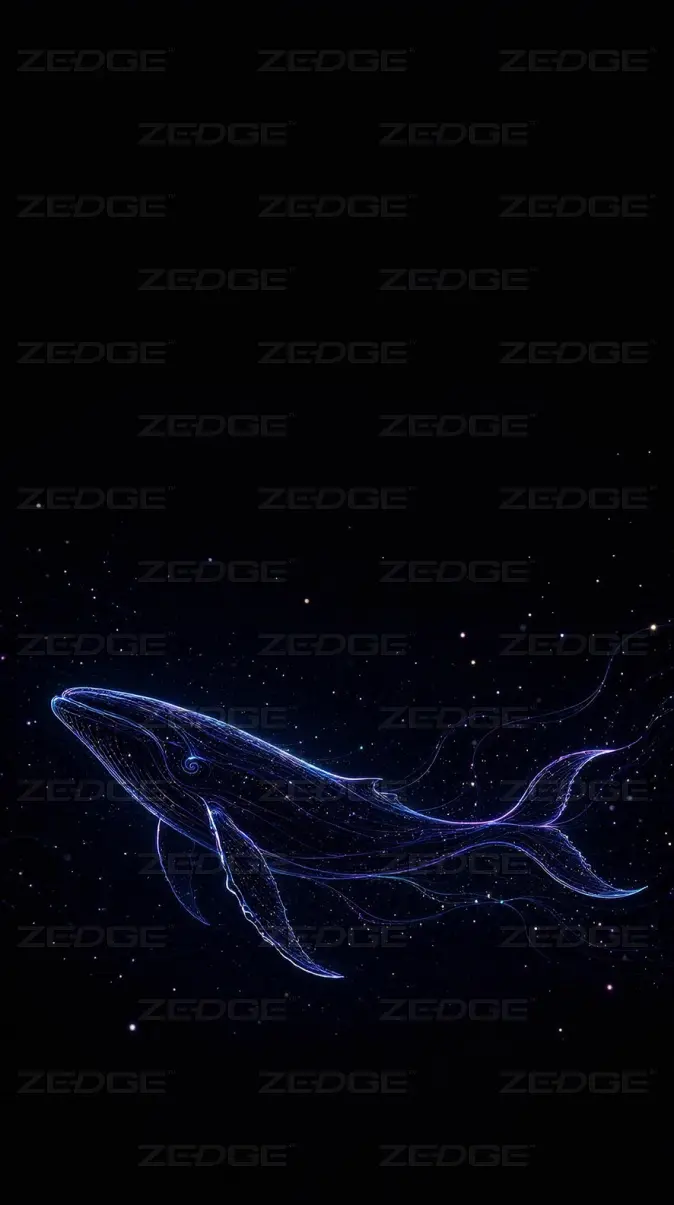 674x1205 Whale Constellation Stars Dark Wallpaper wallpaper