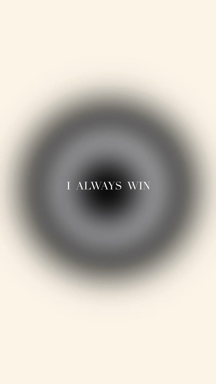 736x1308 I ALWAYS WIN. manifestation wallpaper iPhone
