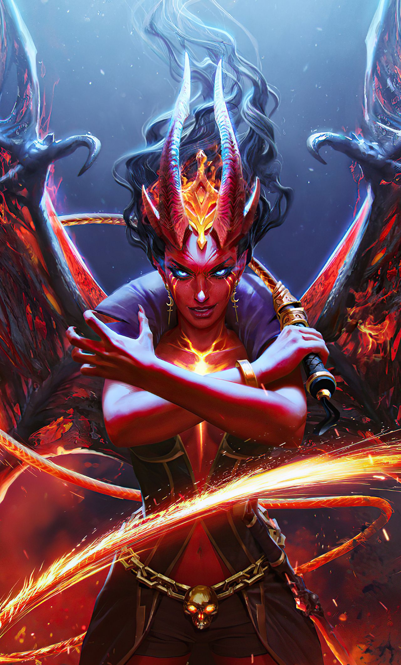 1280x2120 Queen Of Pain iPhone , HD 4k Wallpaper, Image, Background, Photos and Picture