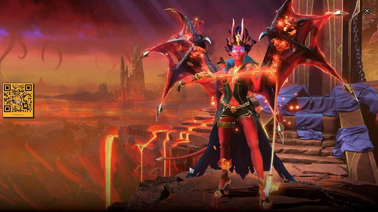 1280x720 [DOTA2 QUEEN OF PAIN ARCANA GAMEPLAY 2020
