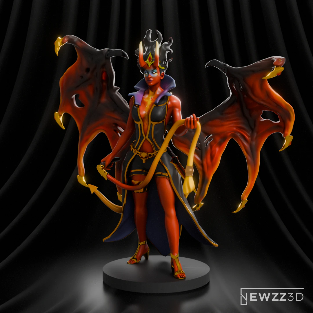 1080x1080 DOTA 2 Queen of Pain Arcana 3D Print Model in Woman 568245DExport