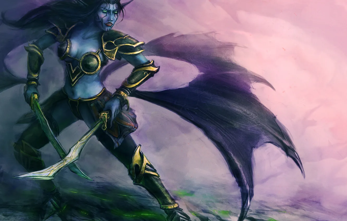 1332x850 Free dota, Akasha, queen of pain wallpaper for desktop and phone