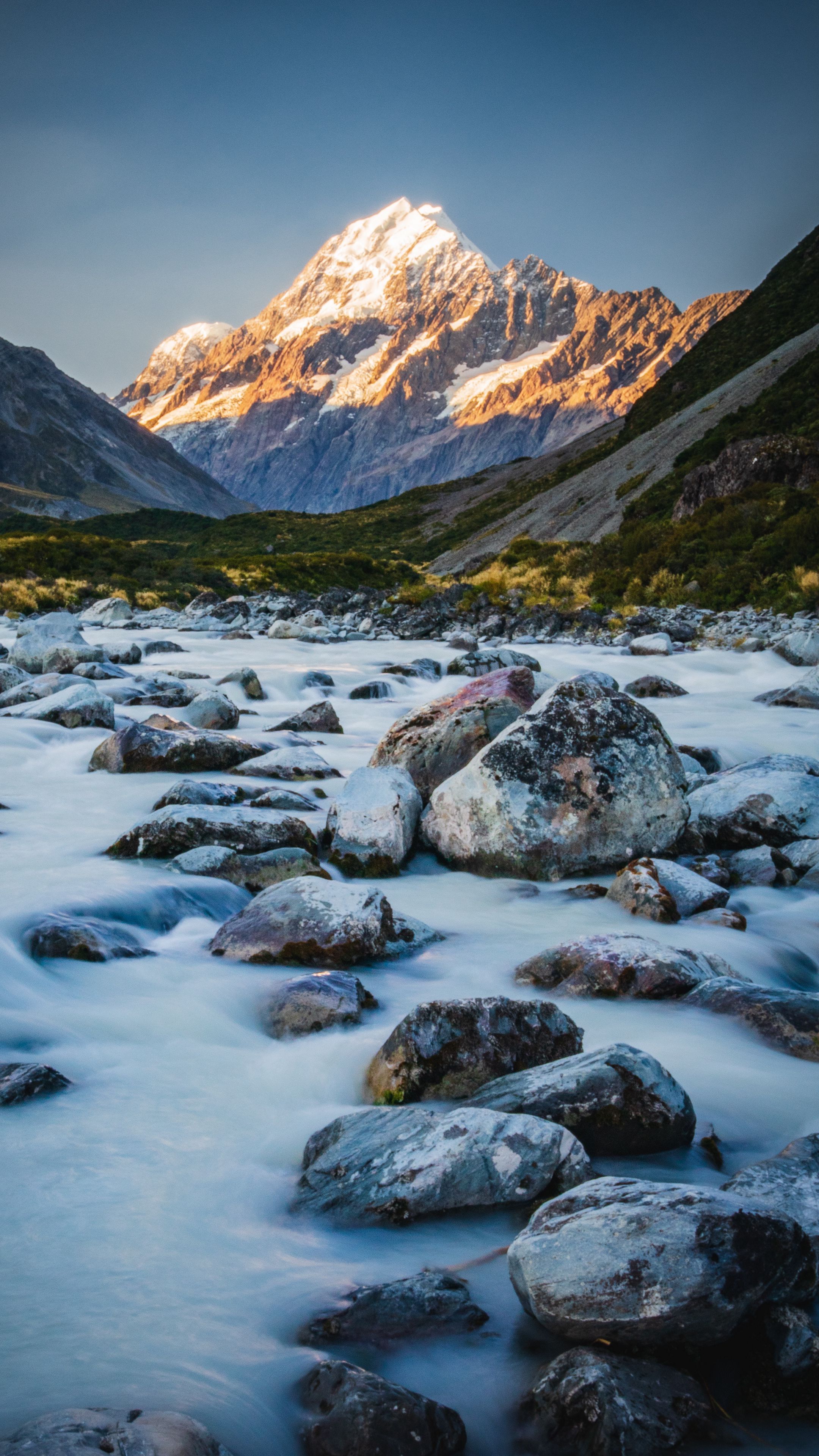 2160x3840 Download wallpaper 2160x3840 mountains, river, stones, landscape, nature samsung galaxy s s note, sony xperia z, z z z htc one, lenovo vibe HD background