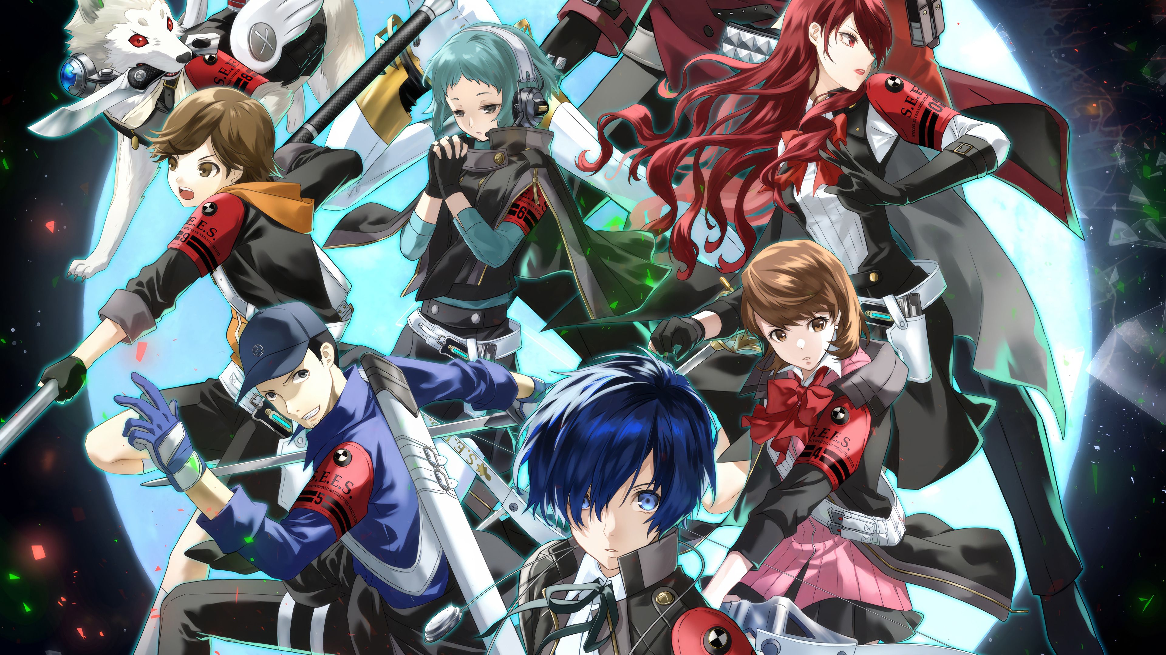 3840x2160 Persona 3 Reload Characters Mikoto Junpei Yukari Wallpaper 4K HD PC n