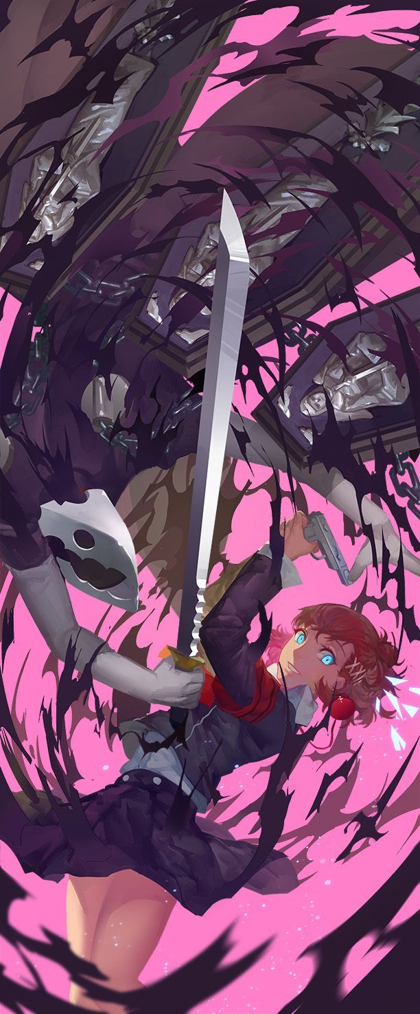 612x1476 Artist: Nanaya (Daaijianglin). Shin Megami Tensei: Persona 3