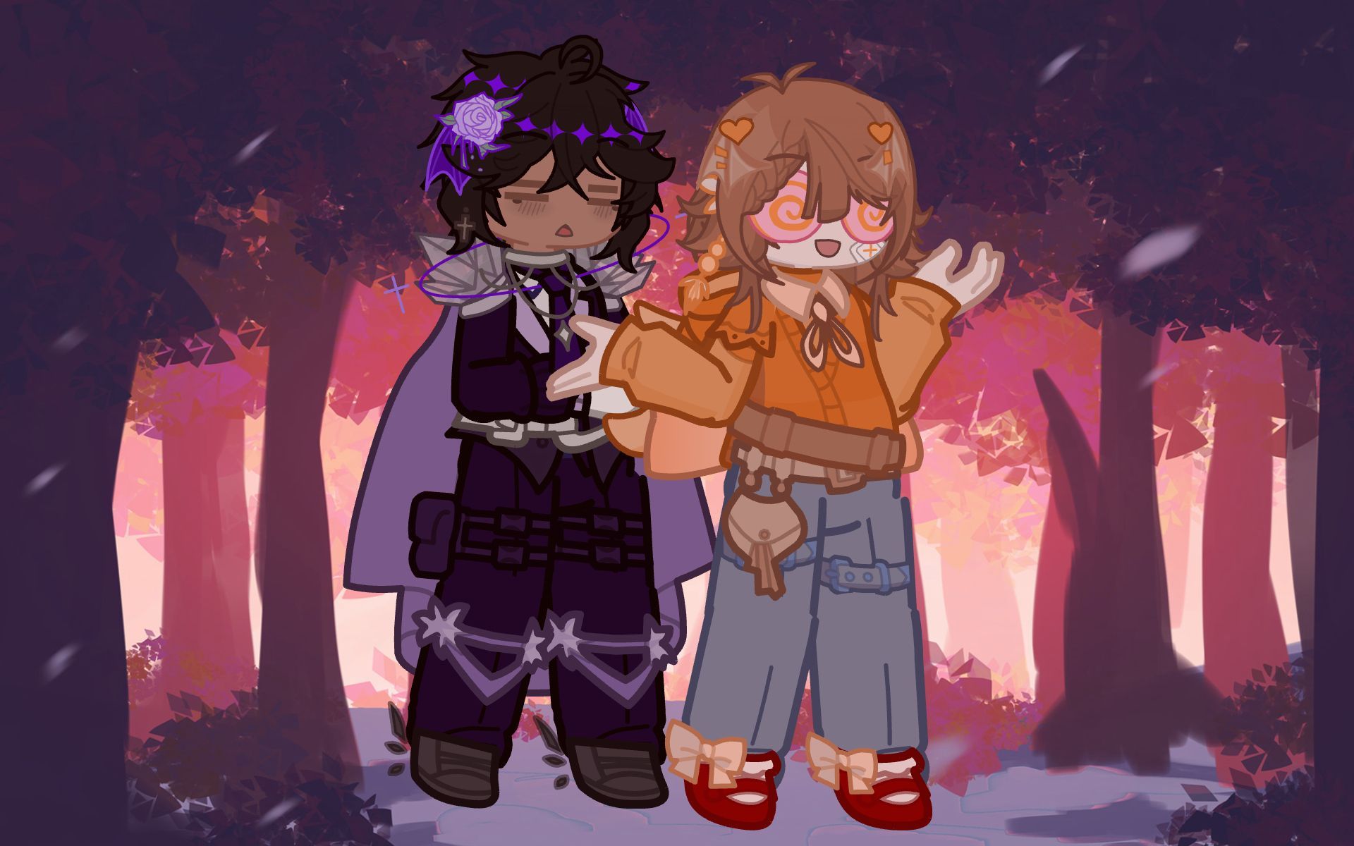 1920x1200 Lifesteal villain AU one shots [glitchduo]