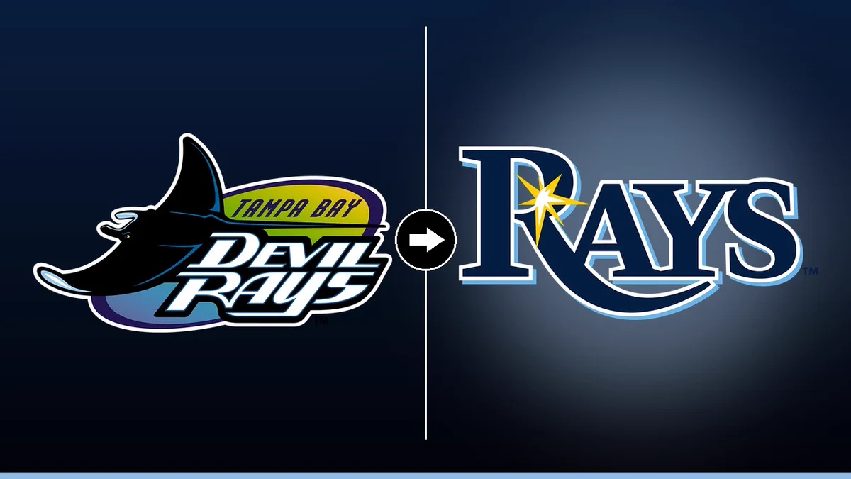 1200x675 Chris Creamer. SportsLogos.net on X: Every Tampa Bay (Devil) Rays logo ever Video ⬇️ / X