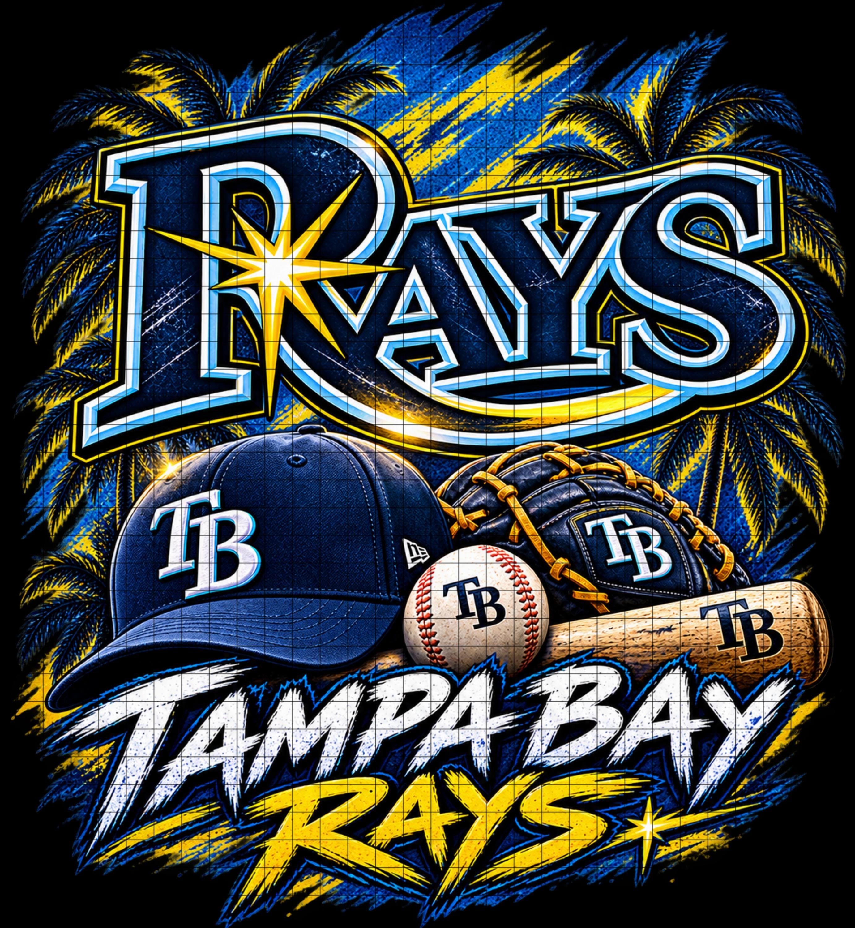2765x3000 Tampa Bay Rays Art