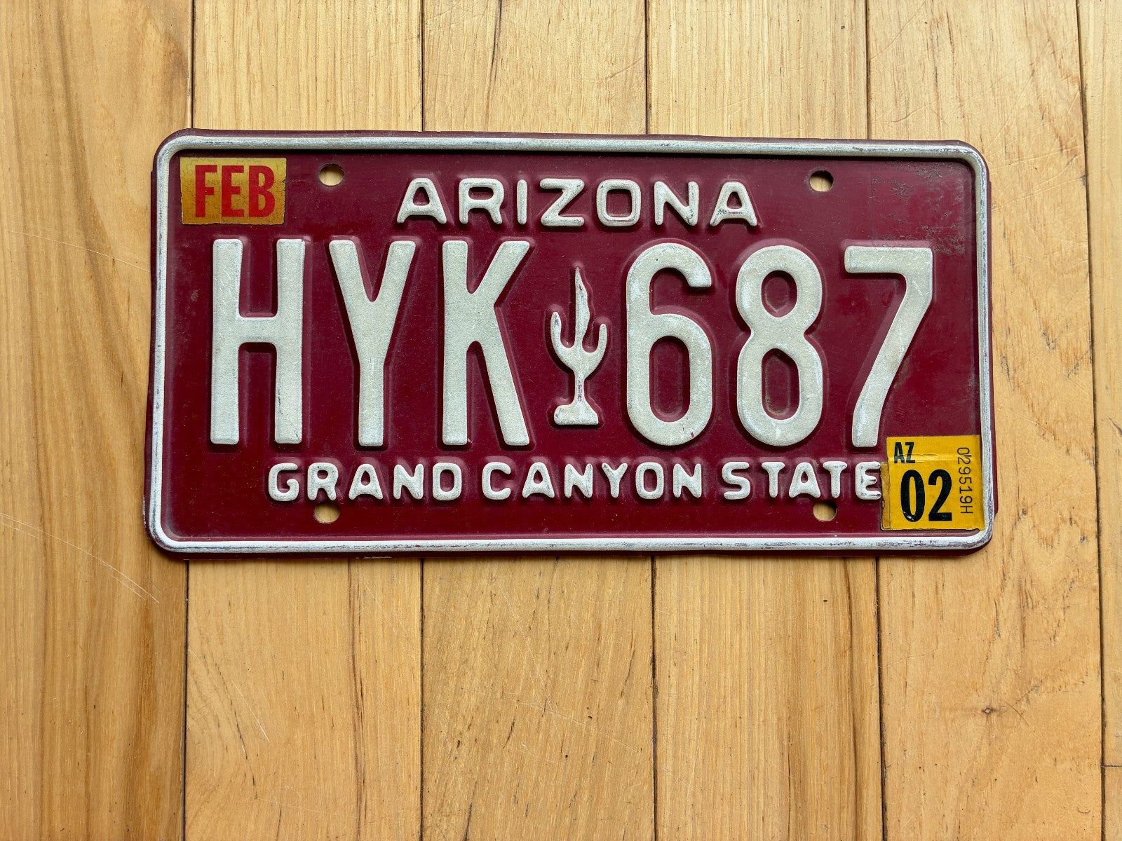 1600x1200 Arizona License Plate