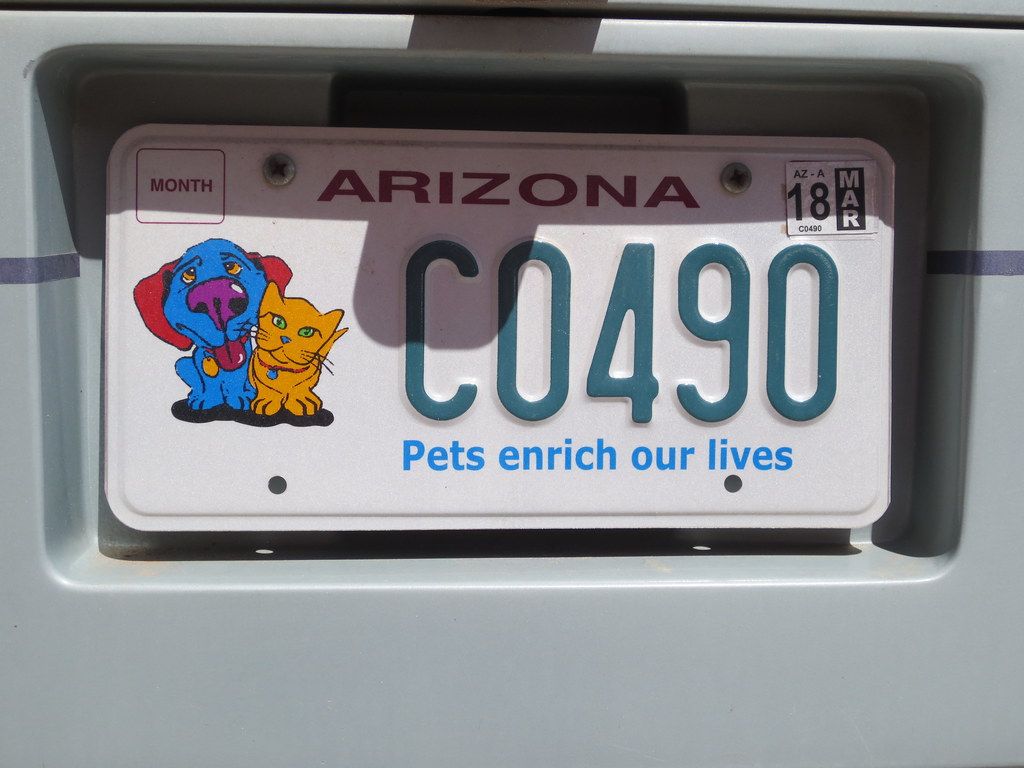 1024x768 Arizona License Plate enrich our lives. On the Sedon