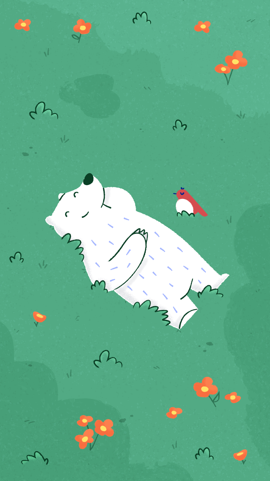 1081x1921 Bear's Wallpaper for iPhone, iPad