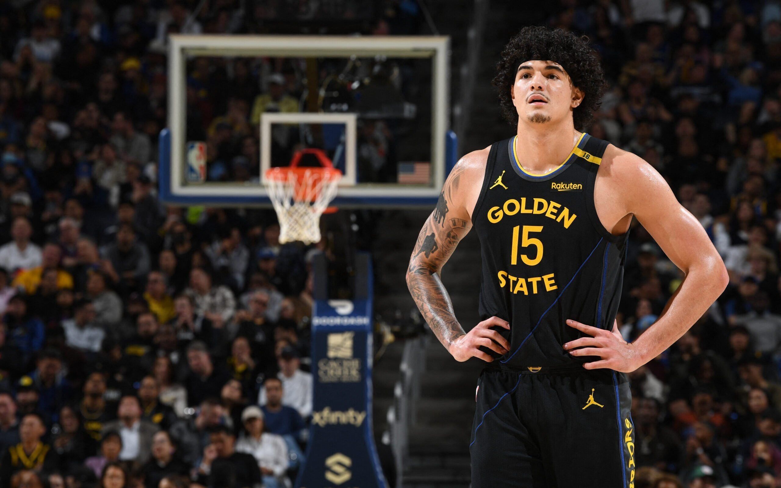 2560x1600 NBA: Ascensão de Gui Santos pode tirar espaço de veterano do Warriors