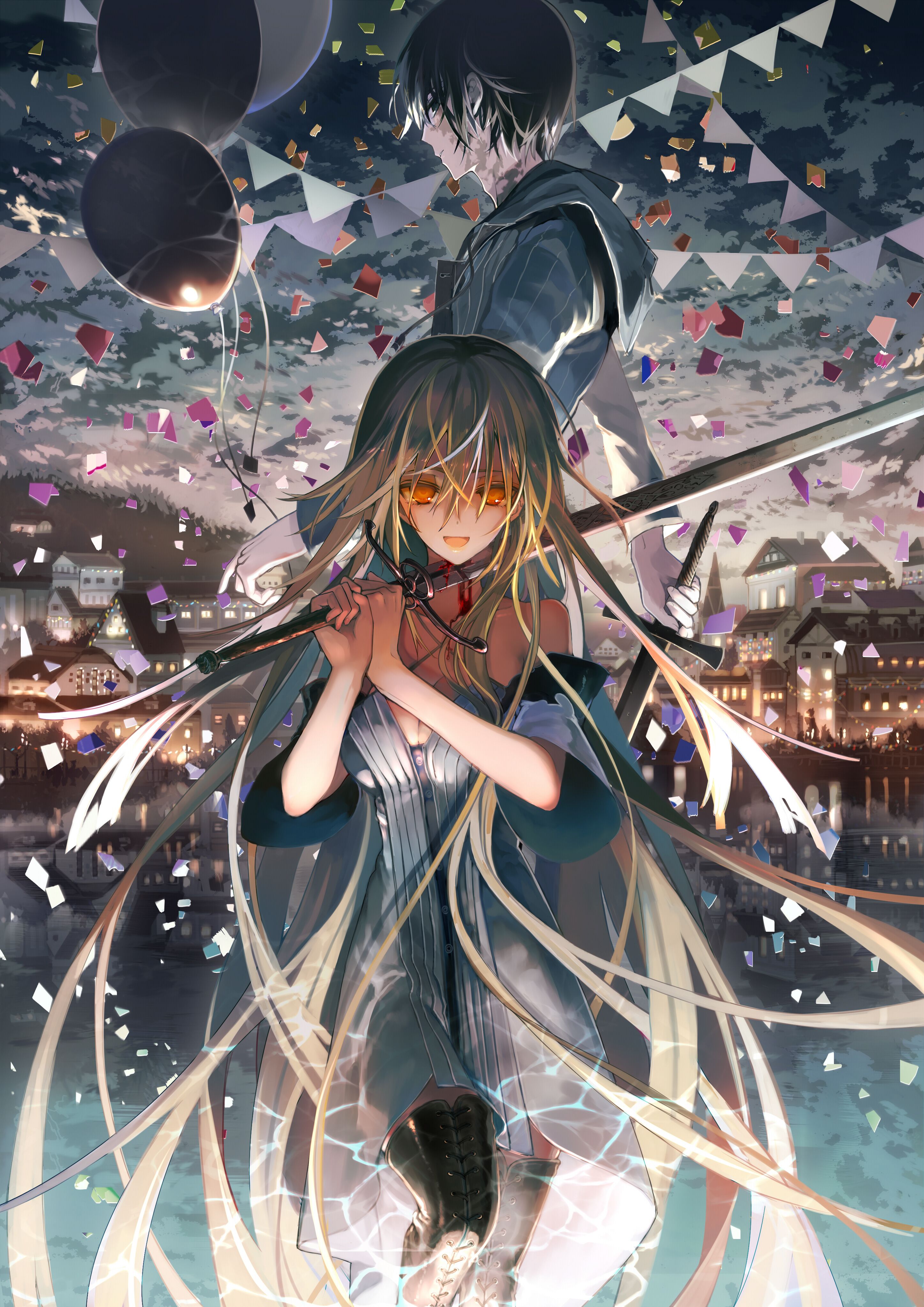 2893x4092 Isekai Meikyuu no Saishinbu wo Mezasou cover illustrations by 鵜飼沙樹