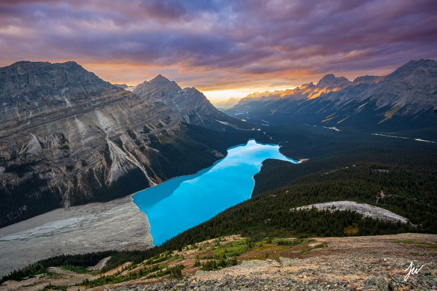 1500x1000 Peyto Lake & The Icefields Parkway. Banff National Park, Canada. Jason Weiss Photography