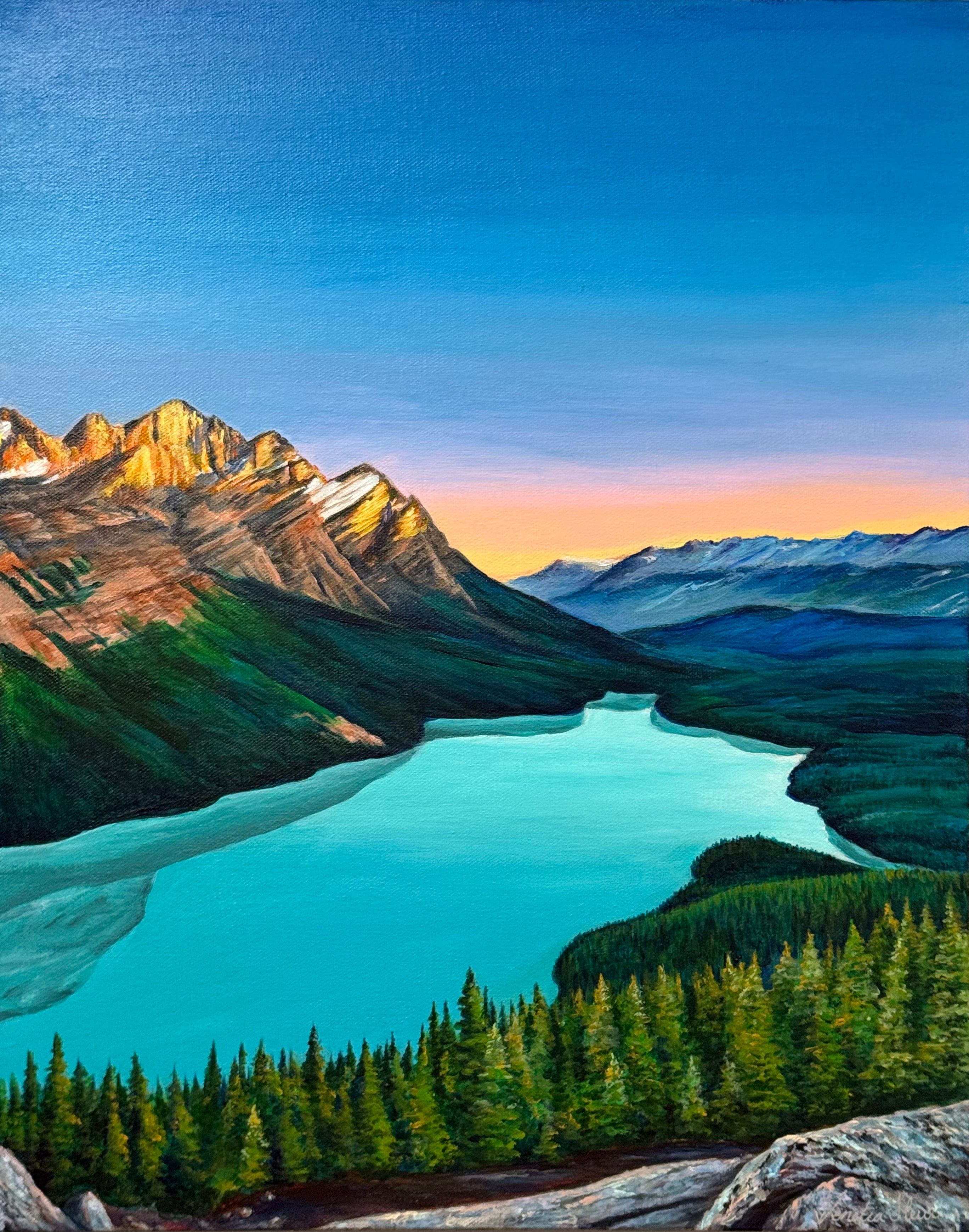 2736x3477 Peyto Lake at Sunrise
