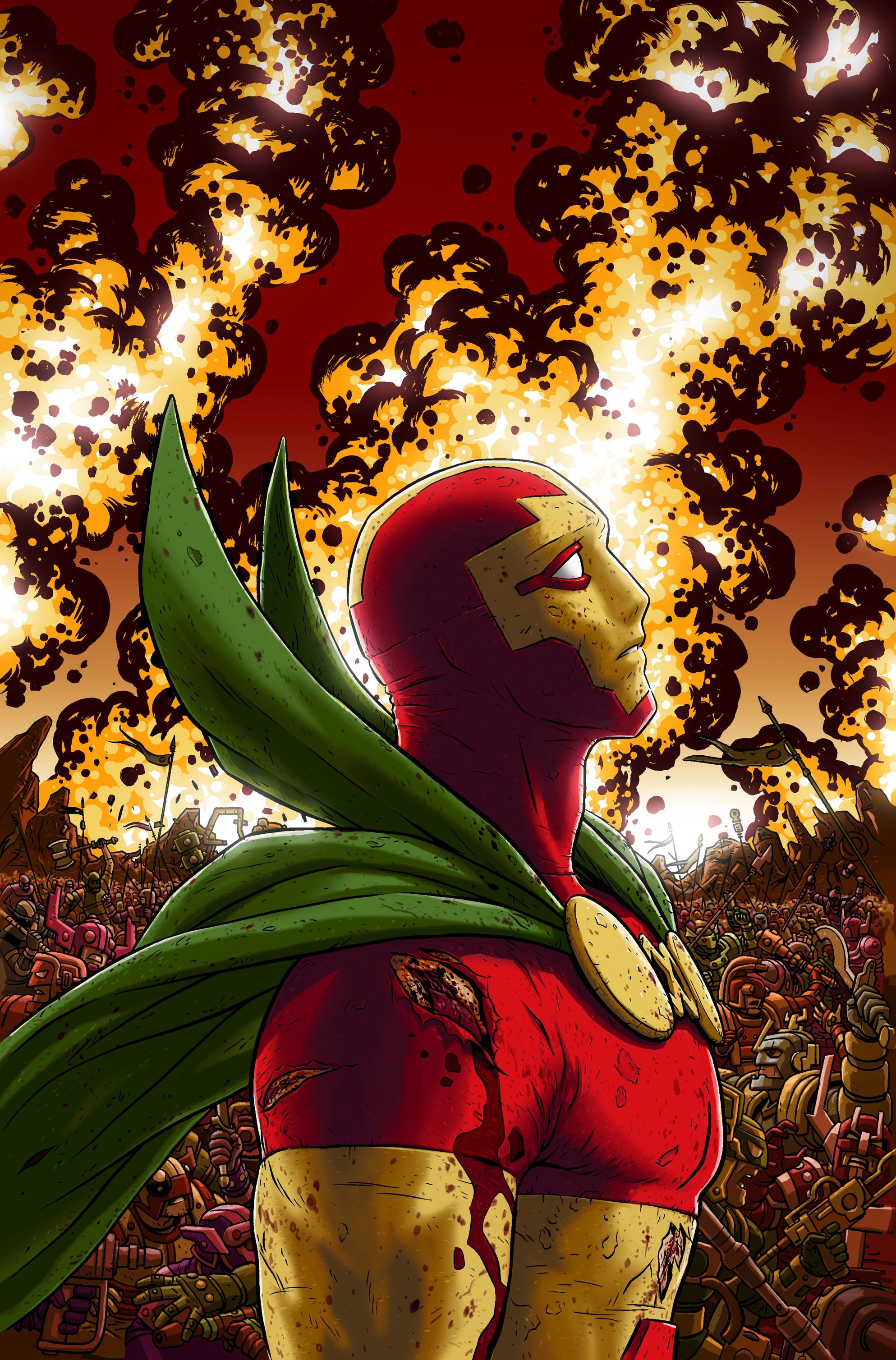 1987x3016 EXCLUSIVE: Nick Derington's MISTER MIRACLE cover will make you believe in New Gods