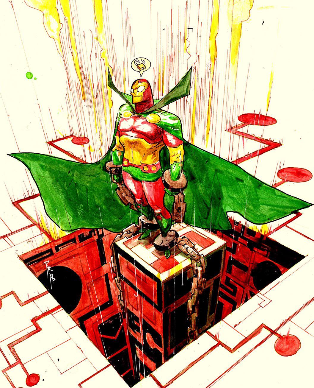 1056x1303 Iron Man vs Mister Miracle