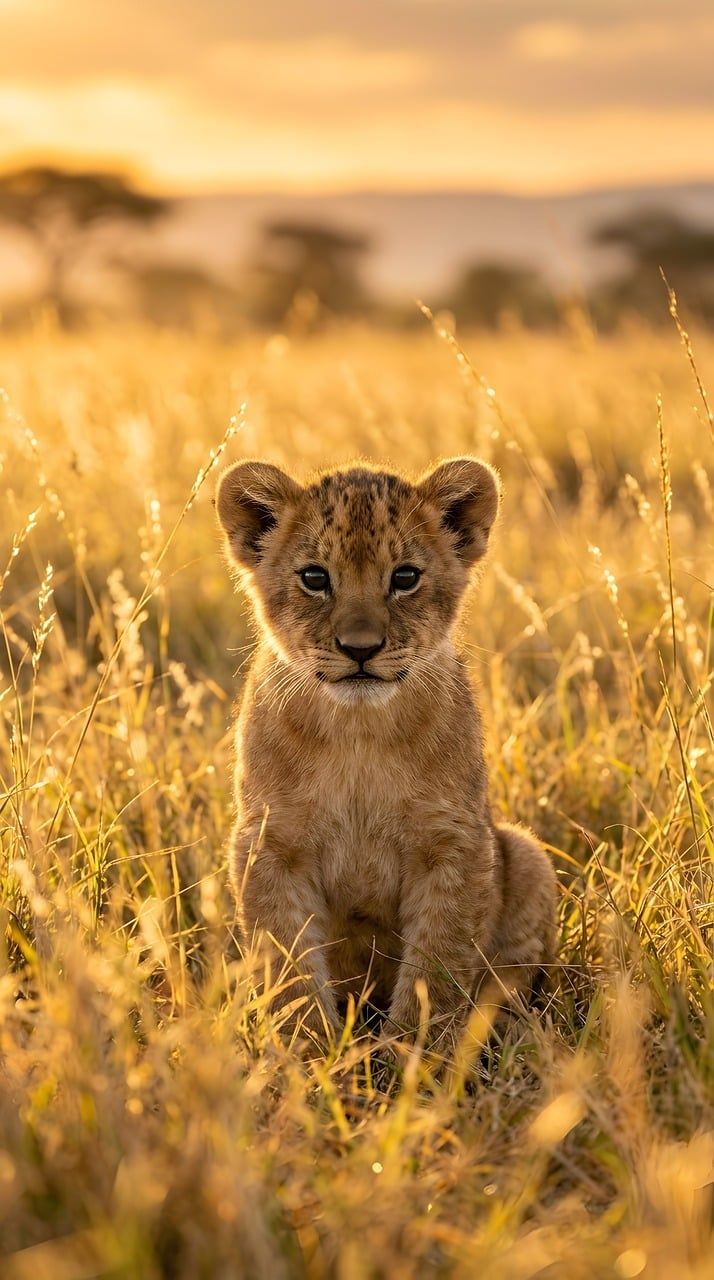 714x1280 Lion Cub Safari Africa