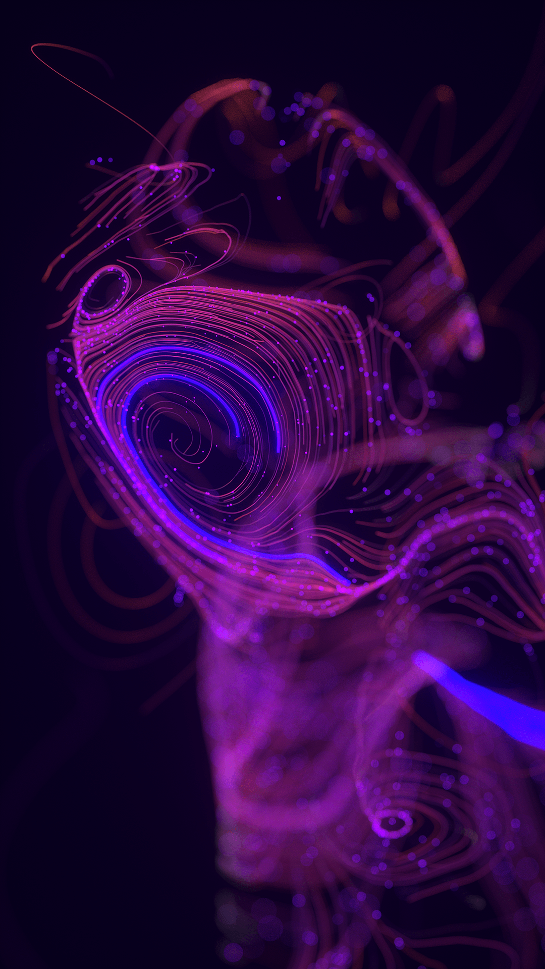 1080x1920 Wallpaper Light, Purple, Violet, Pink, Magenta, Background Free Image