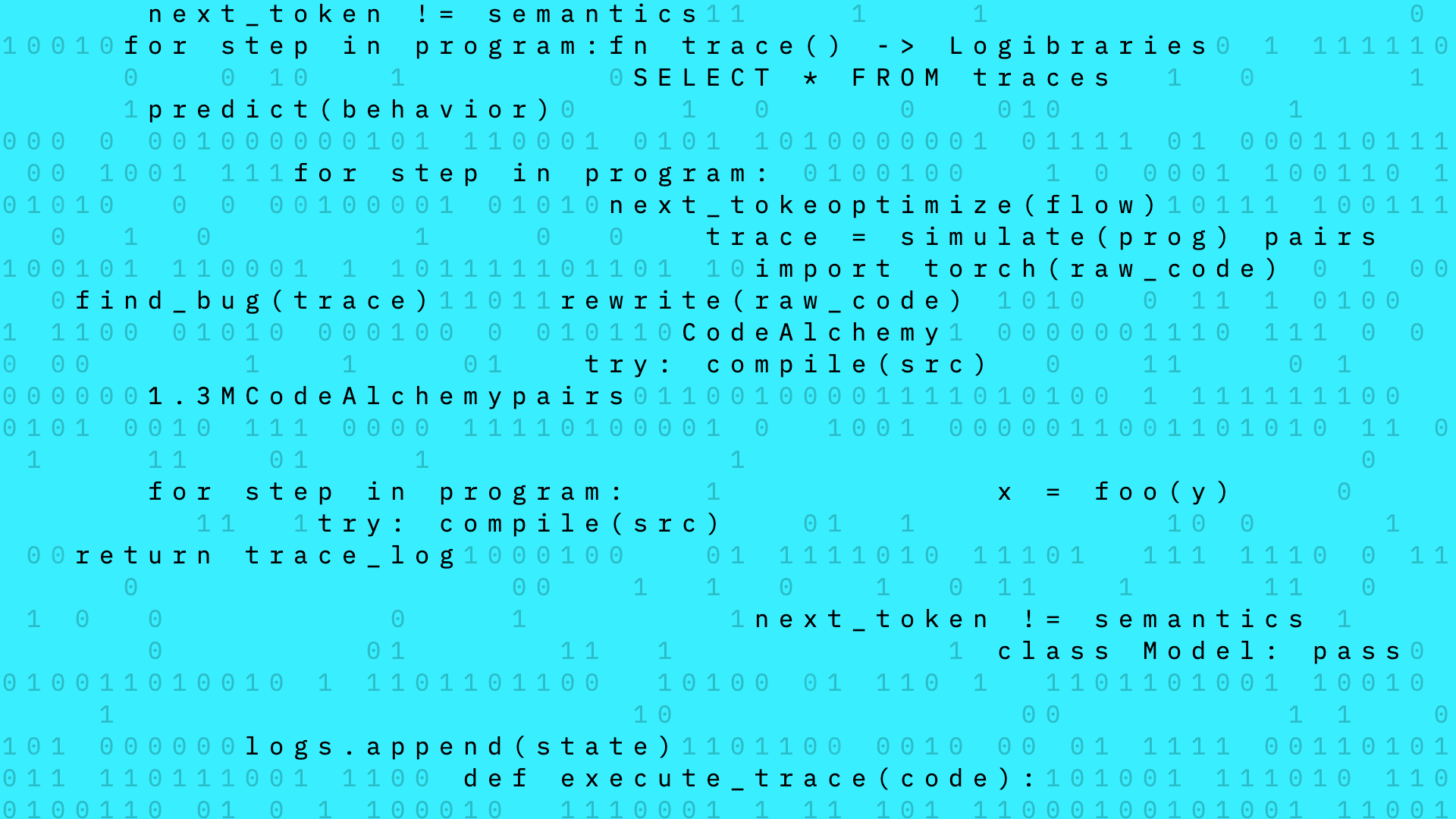 1920x1080 This could be the largest synthetic code dataset yet