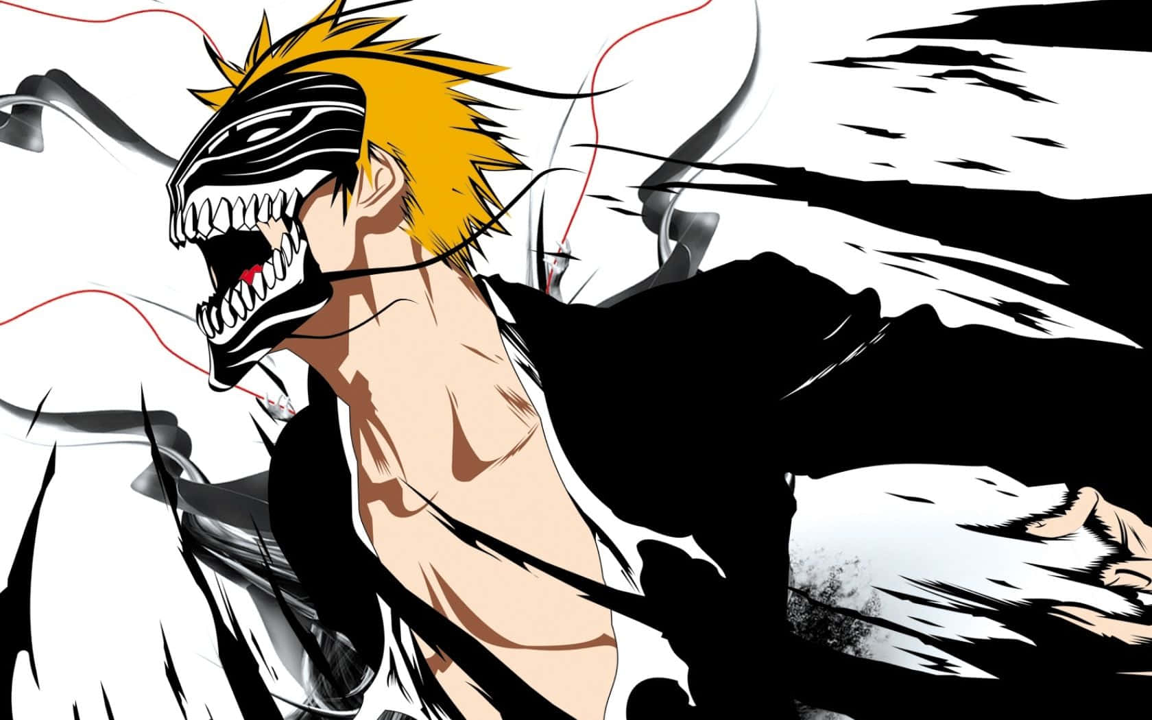 1680x1050 Download Defend the Soul Society with Ichigo Kurosaki Background