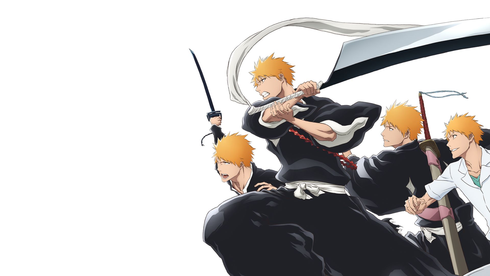 1920x1080 Key Visuals For The Re Broadcast Of The Beloved Soul Society Arc. And The Mural Of Ichigo's Journey Has Been Expanded On. I'm Also Adding The KV For The Substitute Shinigami Arc In