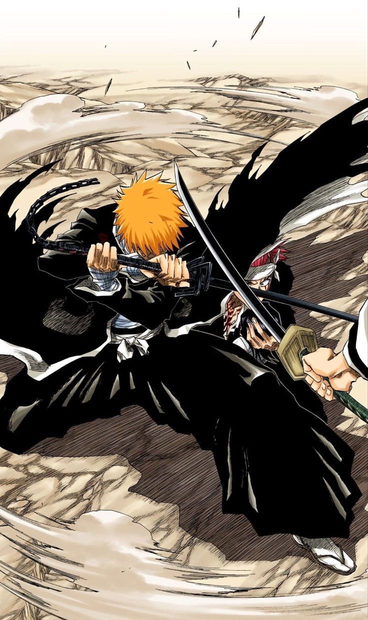 736x1240 Soul society arc ichigo. Bleach colored manga wallpaper, Bleach anime art, Kurosaki ichigo