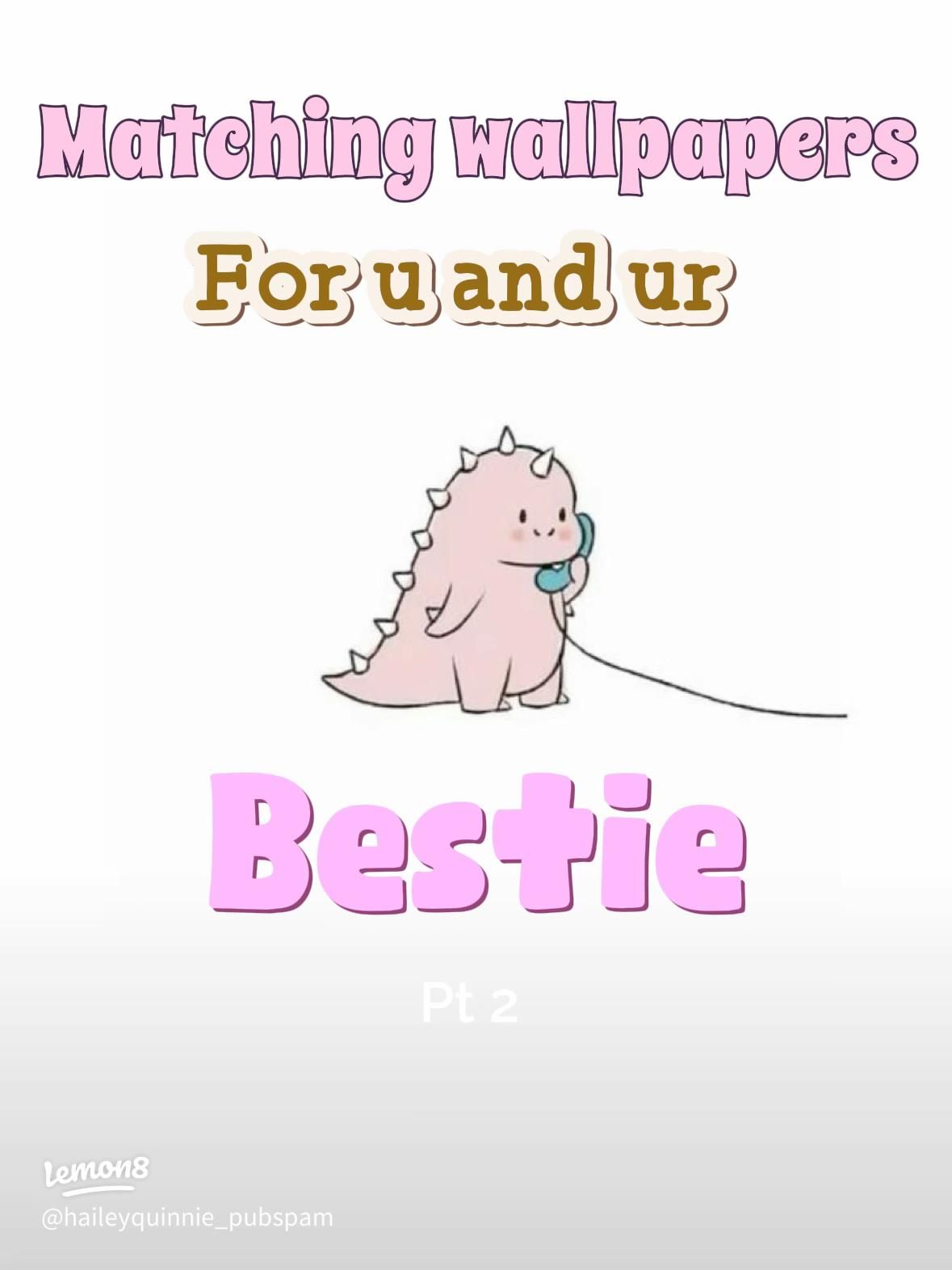 1179x1572 Cute Trio Wallpaper (Matching Set for 3 Friends)