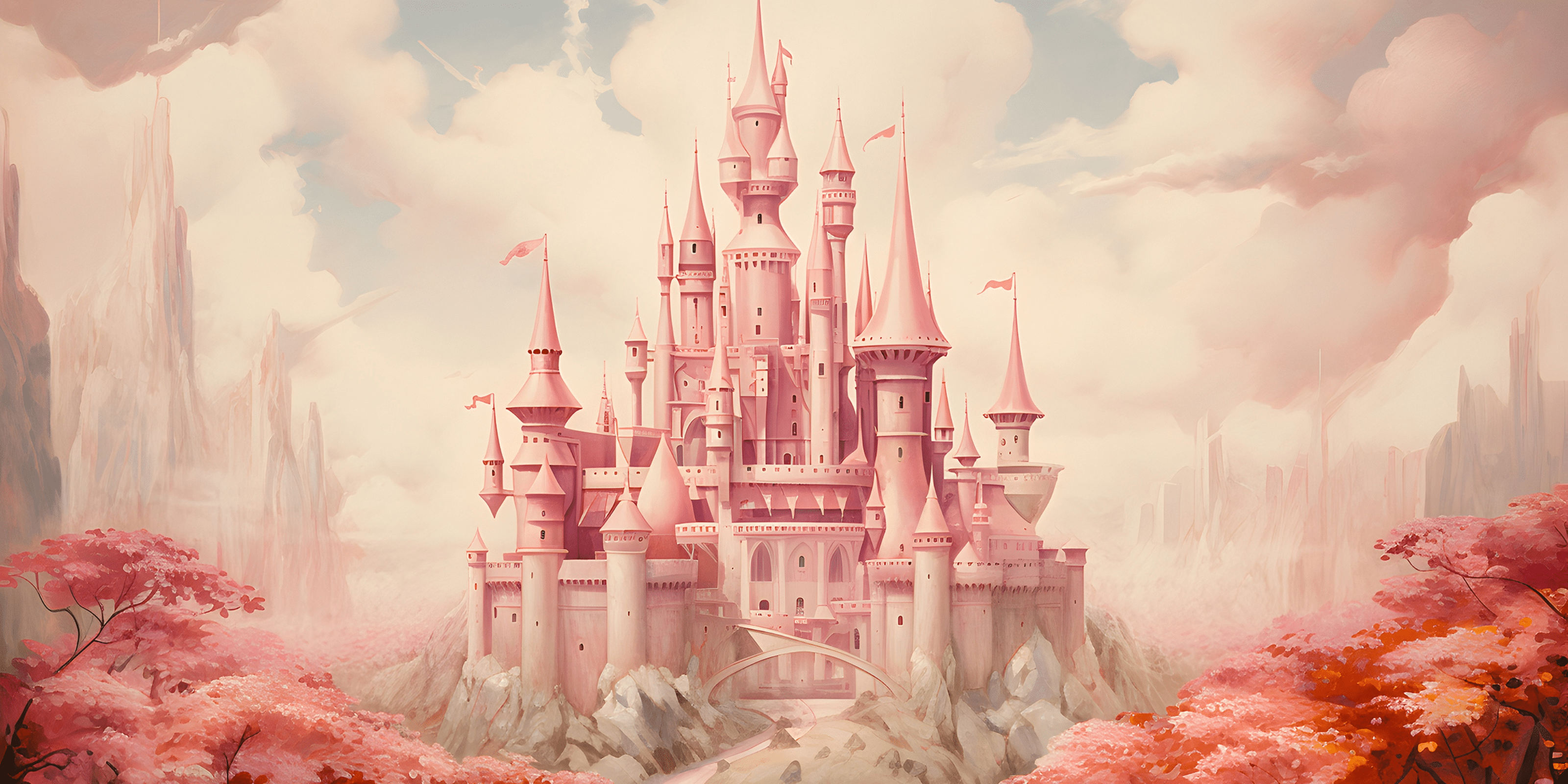 3200x1600 Fairytale Collection of Wall Murals & Wallpaper