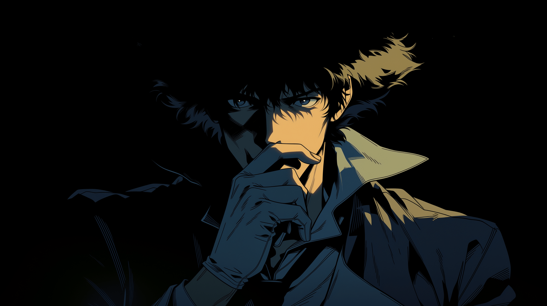 1920x1076 Download Dark Anime Cowboy Bebop Spike Spiegel HD Wallpaper