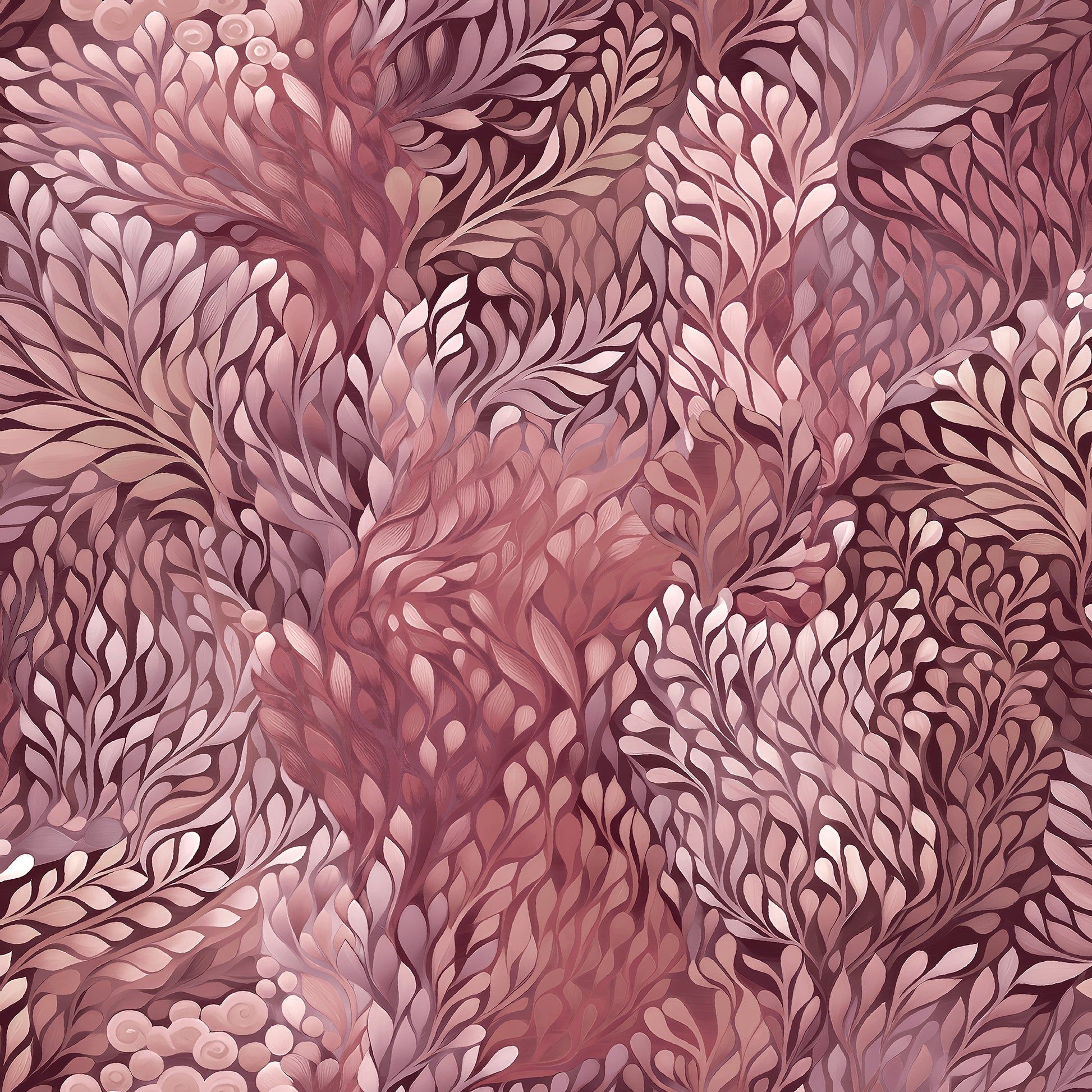 1946x1946 Ocean Forest Burgundy Wallpaper. The Wallcovering Co
