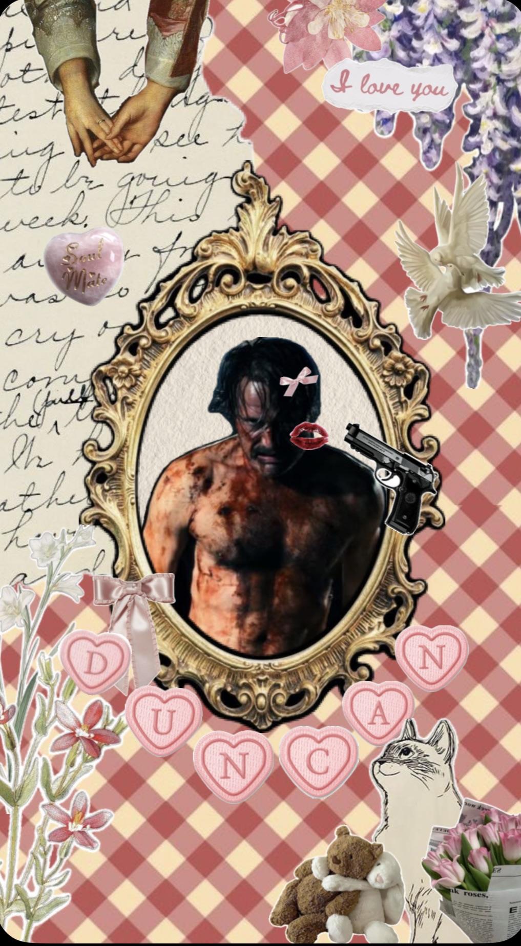 1017x1847 Duncan Vizla collage wallpaper