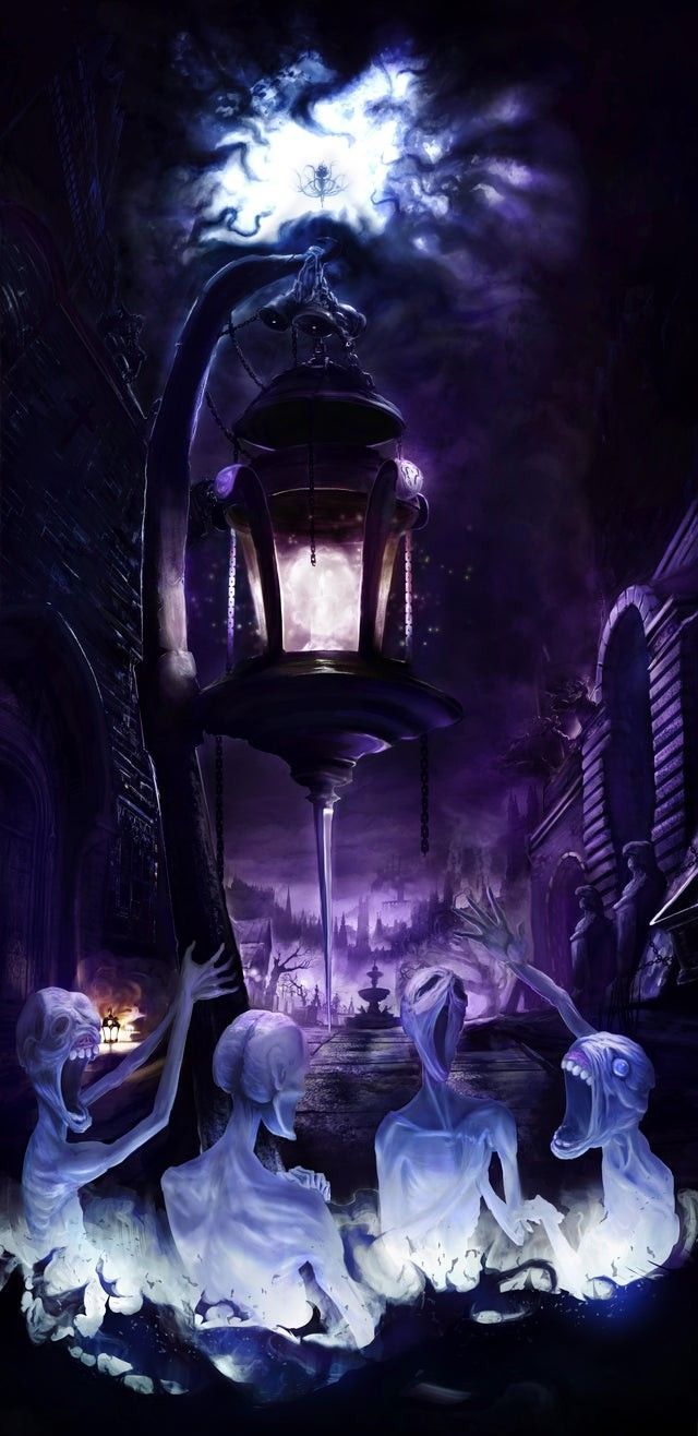 640x1316 Little Lantern Congregation Phone Background. Bloodborne lantern tattoo, Bloodborne background, Bloodborne winter lantern