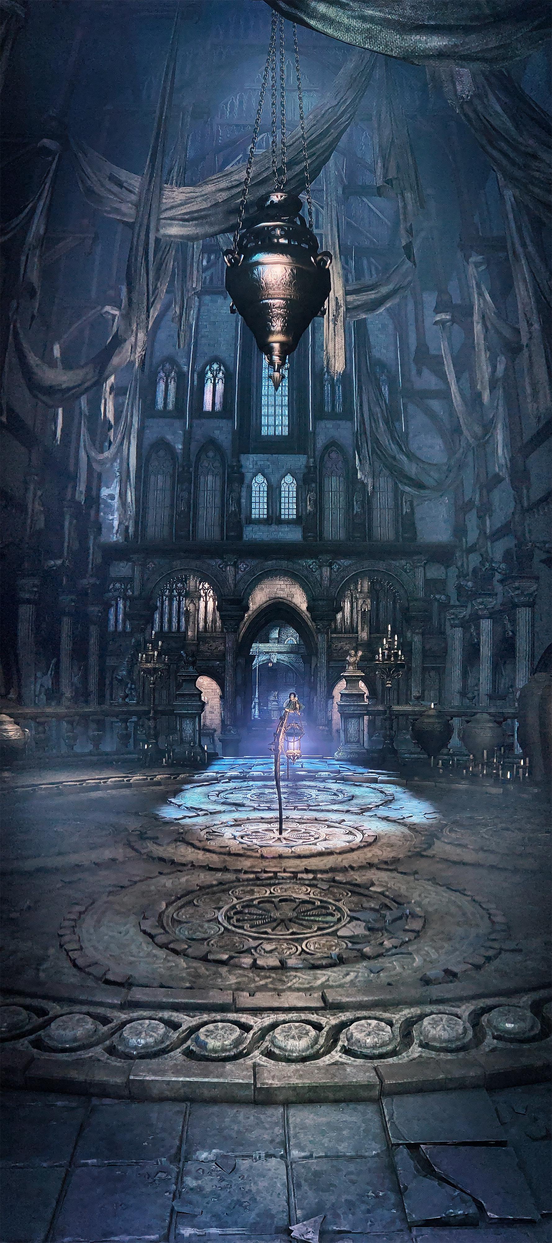 1778x4000 Bloodborne Lantern Wallpaper Free Landscape Full HD Wallpaper For Desktop And Phone
