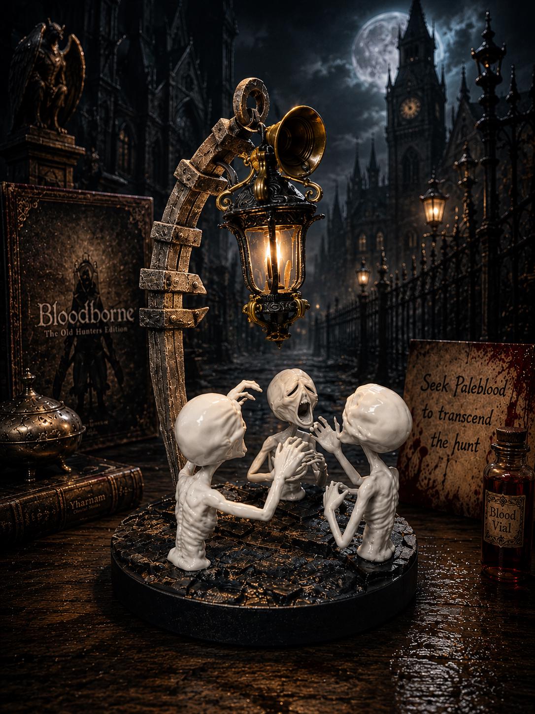 1086x1448 Messenger Lamp Bloodborne