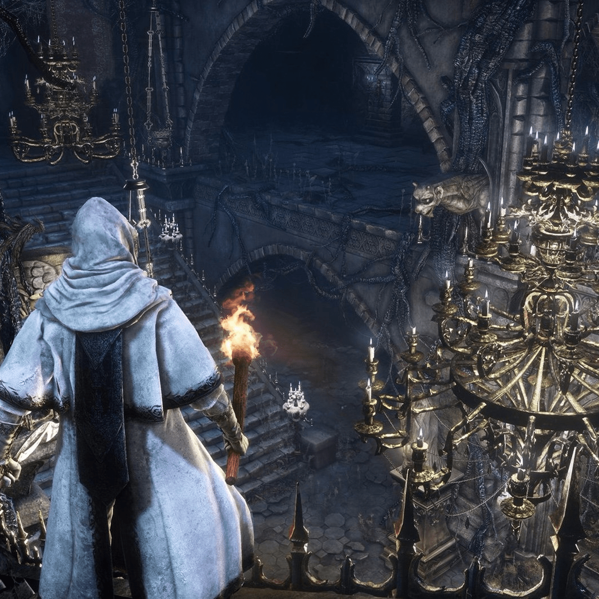 1200x1200 Bloodborne Maria, Astral Clocktower lamp, Celestial dial, clock face