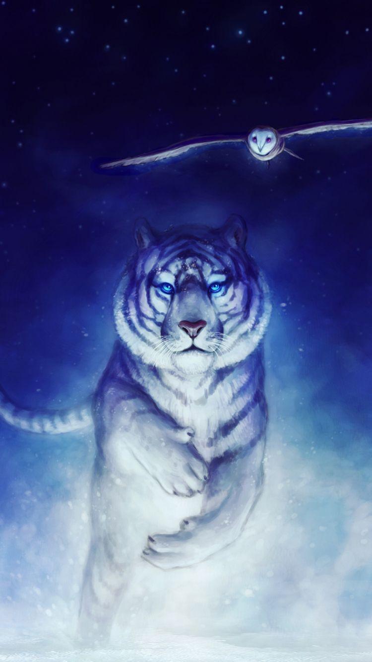 750x1334 Free download White Tiger Owl Art Exclusive HD Wallpaper 2205 [2880x1800] for your Desktop, Mobile & Tablet. Explore White Tiger HD Wallpaper. White Tiger Wallpaper Widescreen, Wallpaper White Tiger