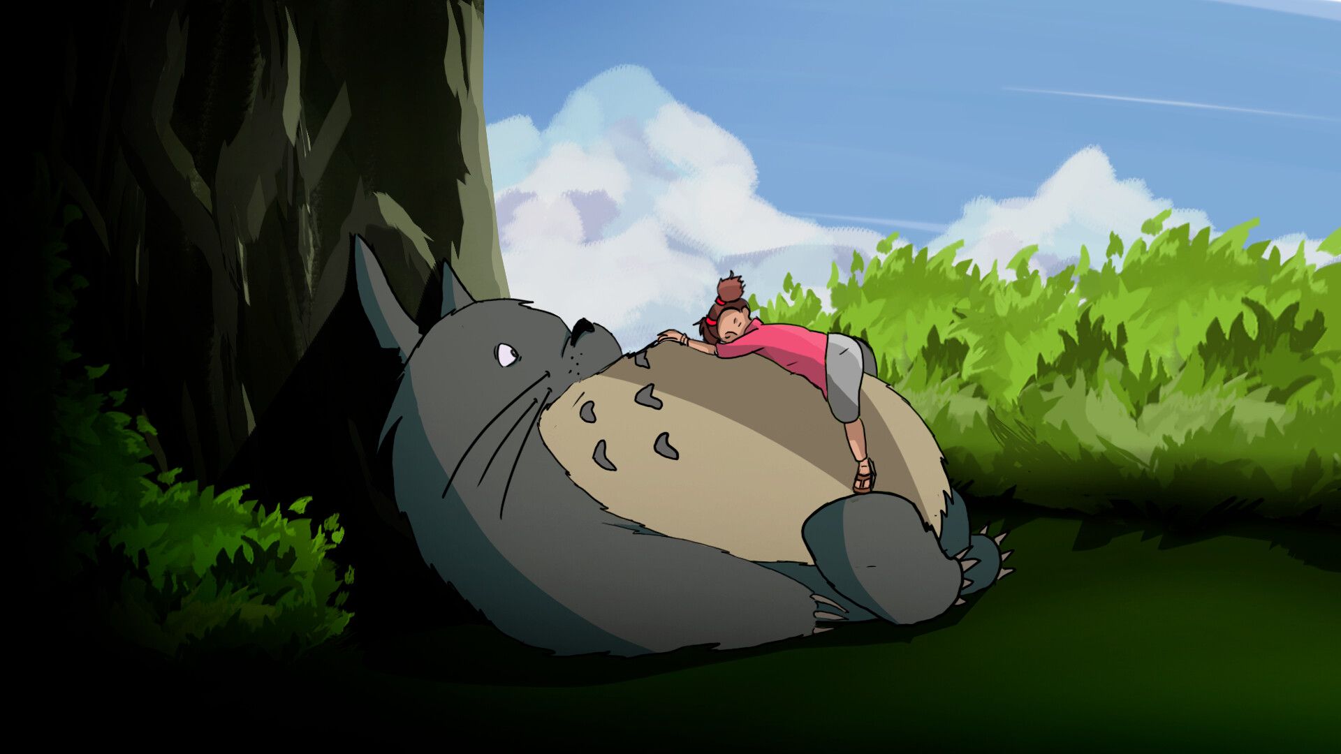 1920x1080 Ricardo Monteiro Art My Neighbor Totoro