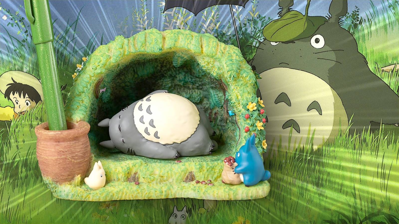 1600x900 Studio Ghibli Transforms Totoro's Forest Home Into a Magical New Desk Organizer