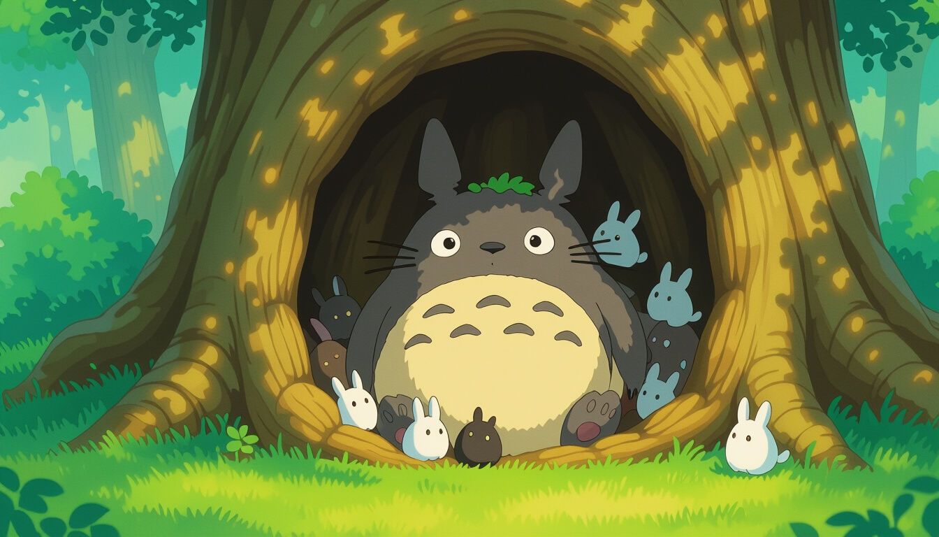 1344x768 My Neighbor Totoro Wallpaper Yours With AI