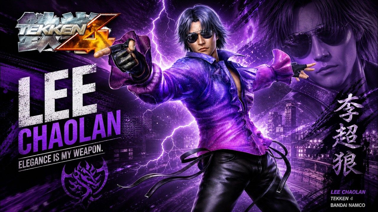 1280x720 Lee Chaolan Tekken 4 Story mode Gameplay PCSX2