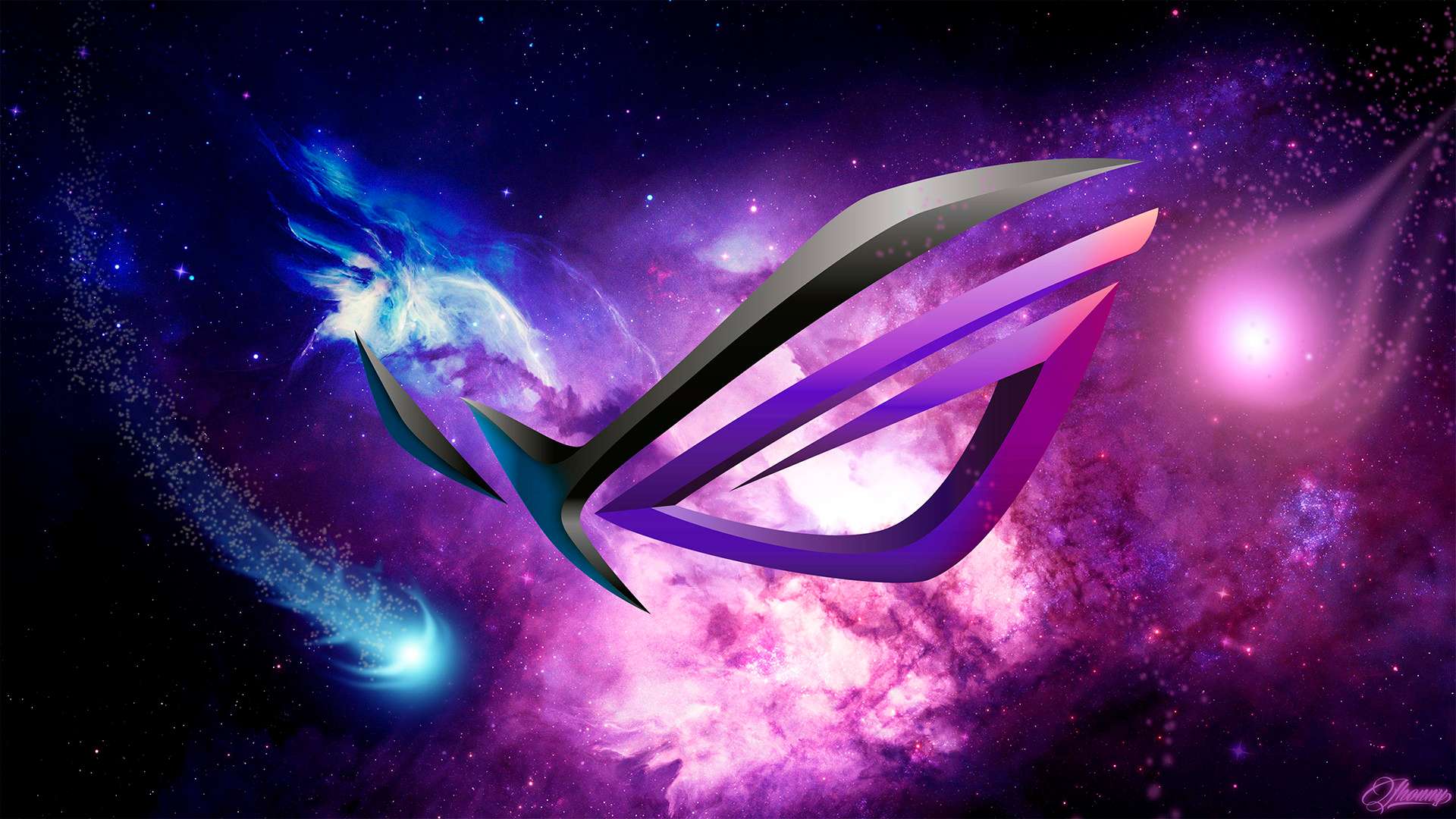 1920x1080 Purple Gaming Wallpaper 4k