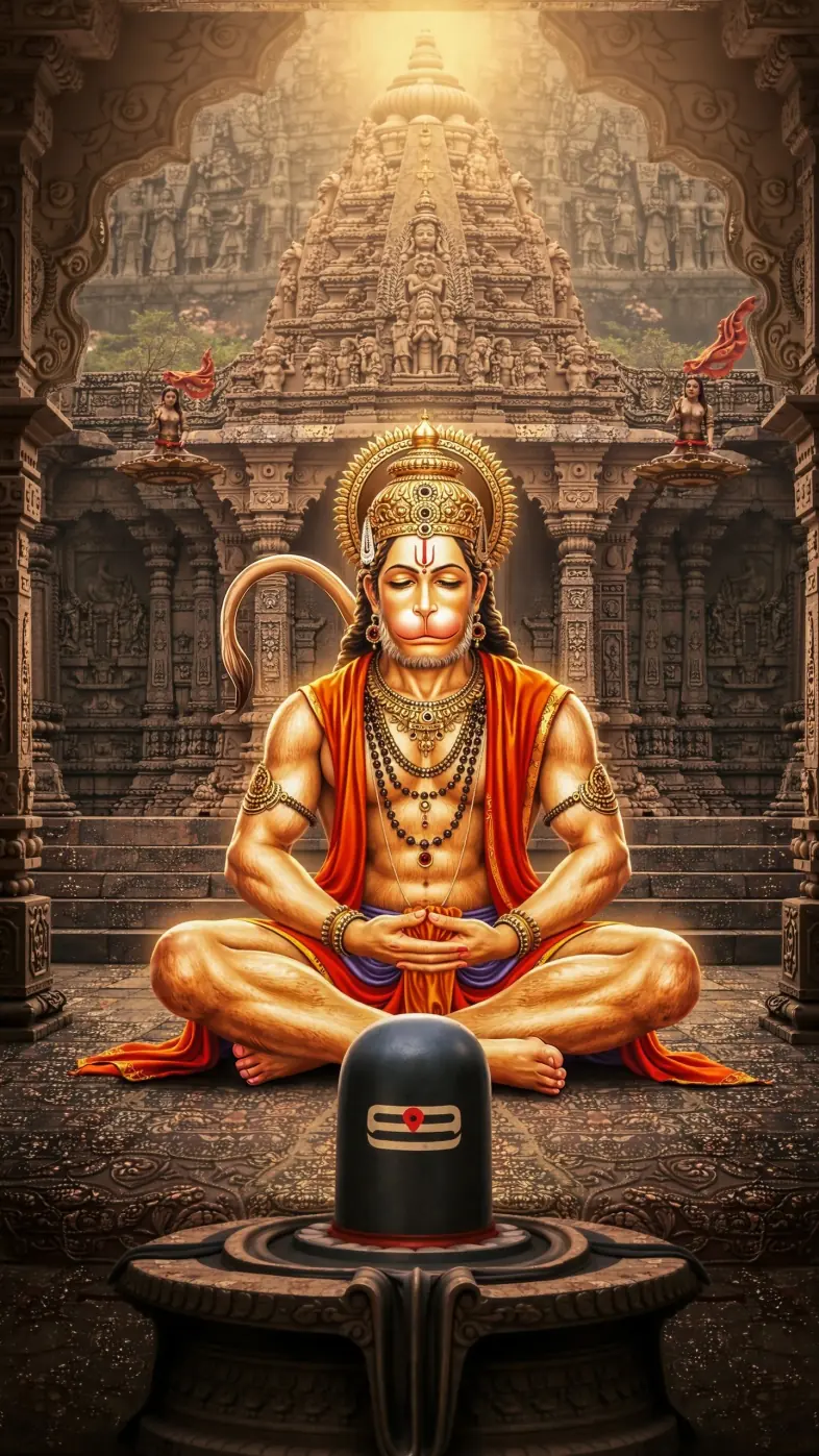 786x1397 Hanuman Mobile Wallpaper HD 4K