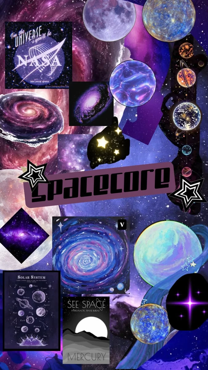 675x1200 Spacecore Aesthetic Phone Wallpaper
