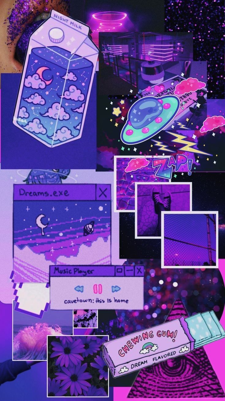 735x1308 Vaporwave wallpaper. Dark purple wallpaper, Illustration photo, Spacecore aesthetic wallpaper